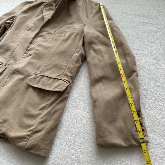 Old Navy | Cotton Tan Blazer | Men’s S EUC - Picture 5 of 14